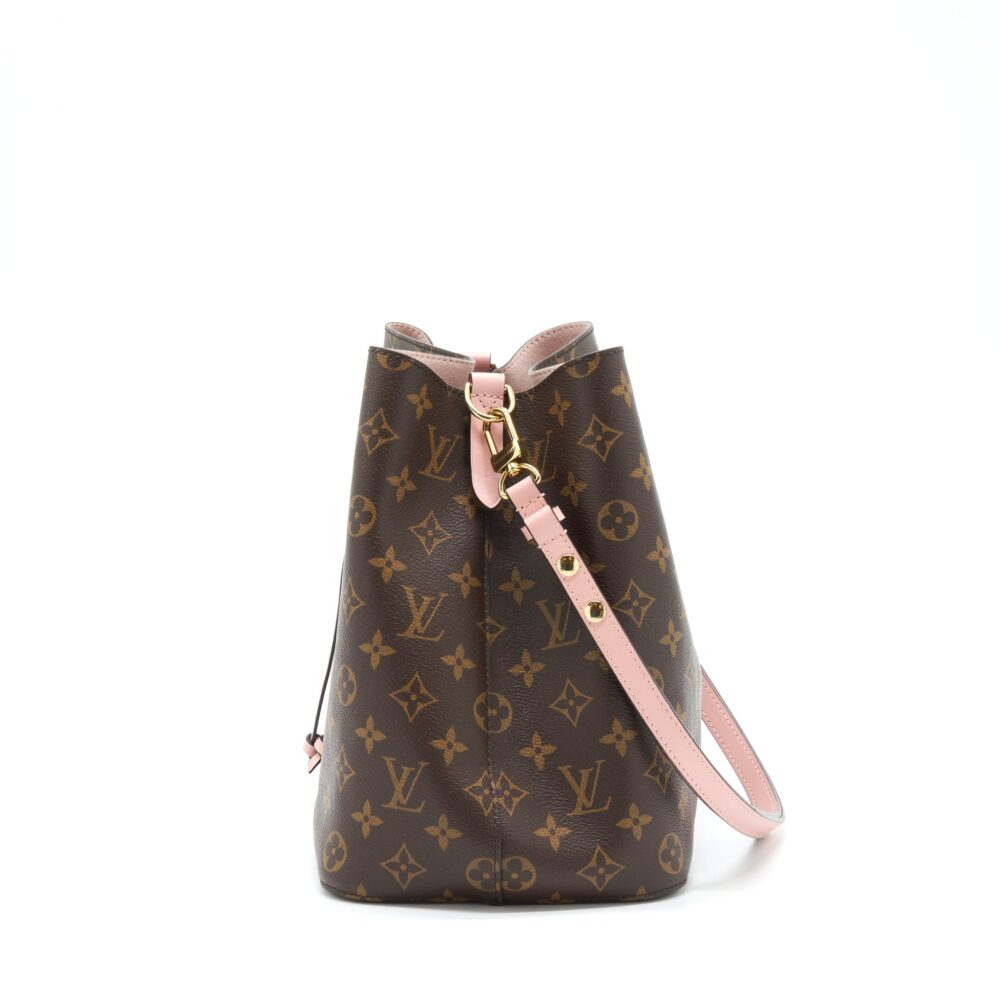 AAA Replica Louis Vuitton LV NEONOE MONOGRAM CANVAS / ROSE POUNDRE GHW