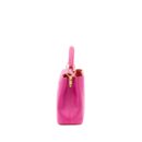 AAA Replica Louis Vuitton LV CAPUCINES BB CALFSKIN PINK/BRIGHT ORANGE GHW