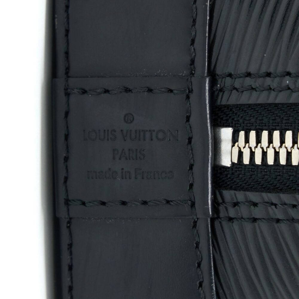 AAA Replica Louis Vuitton LV ALMA BB EPI BLACK SHW