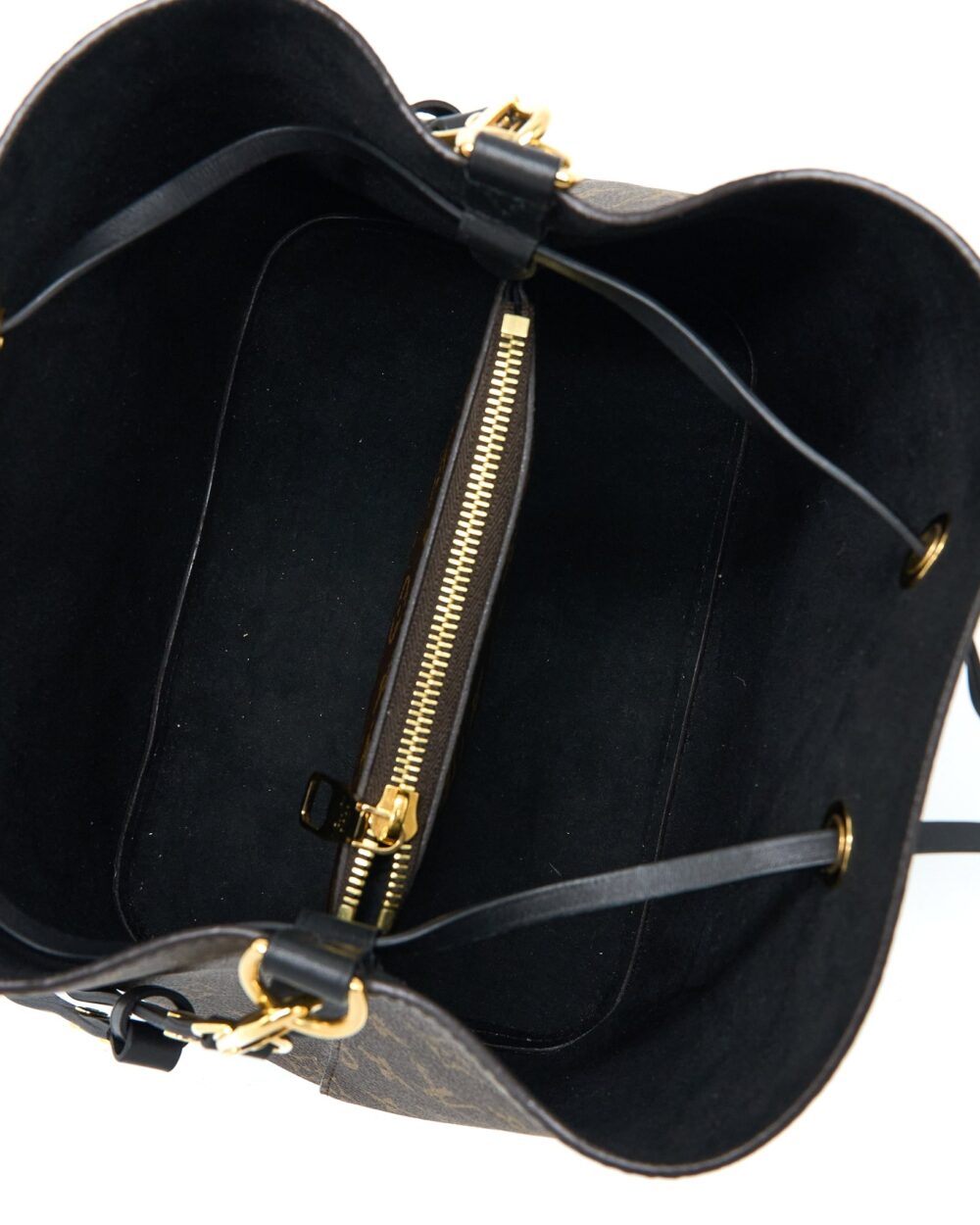 AAA Replica Louis Vuitton LV NEONOE MONOGRAM CANVAS/BLACK GHW