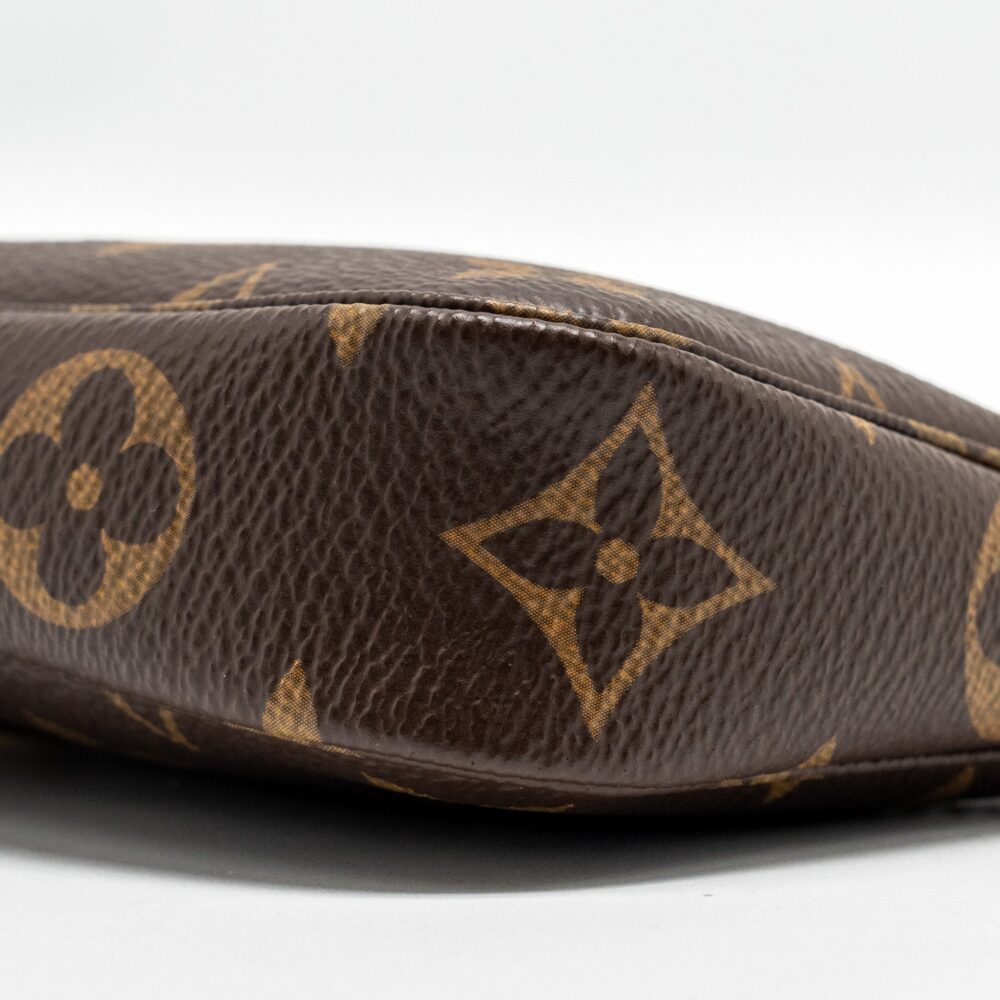 AAA Replica Louis Vuitton LV MINI POCHETTE ACCESSORIES MONOGRAM CANVAS GHW