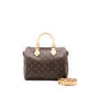 AAA Replica Louis Vuitton LV SPEEDY BANDOULIERE 25 MONOGRAM CANVAS GHW