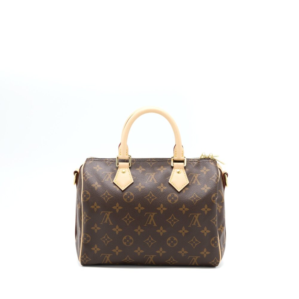 AAA Replica Louis Vuitton LV SPEEDY BANDOULIERE 25 MONOGRAM CANVAS GHW