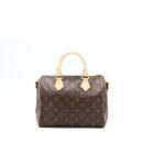 AAA Replica Louis Vuitton LV SPEEDY BANDOULIERE 25 MONOGRAM CANVAS GHW