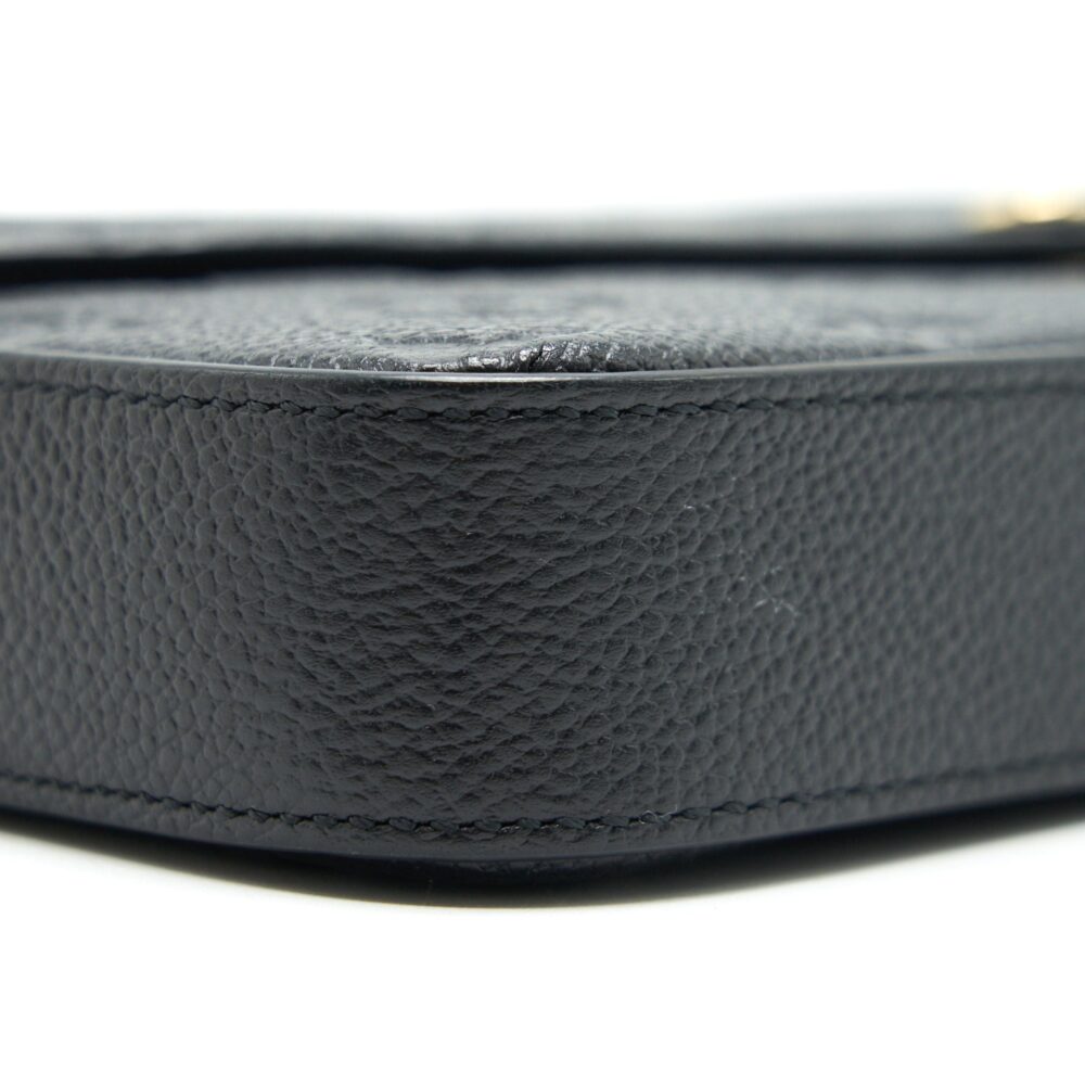 AAA Replica Louis Vuitton LV FELICIE POCHETTE MONOGRAM EMPREINTE LEATHER BLACK