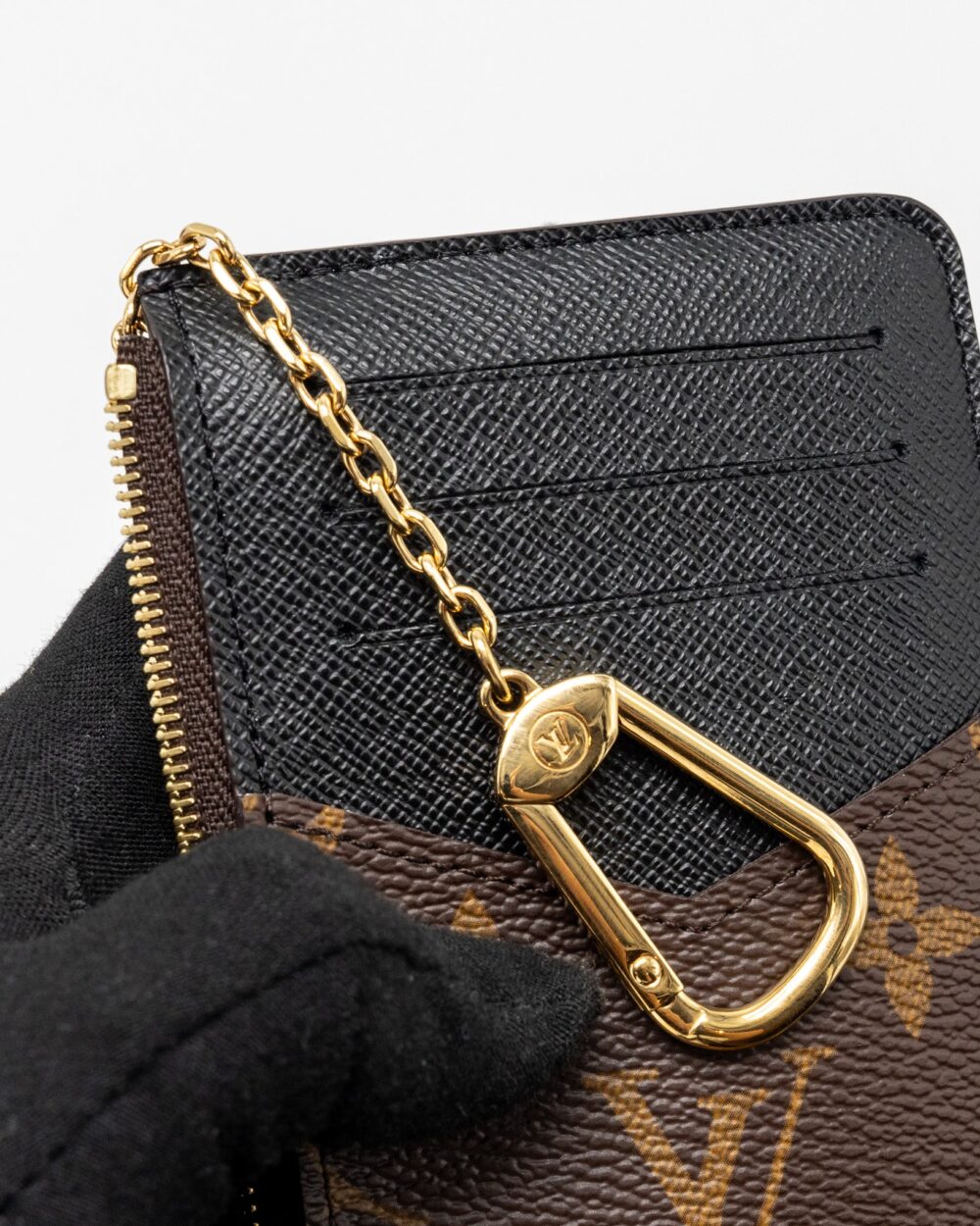 AAA Replica Louis Vuitton LV CARD HOLDER RECTO VERSO MONOGRAM CANVAS GHW