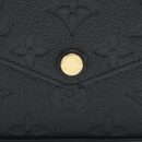 AAA Replica Louis Vuitton LV FELICIE POCHETTE MONOGRAM EMPREINTE LEATHER BLACK