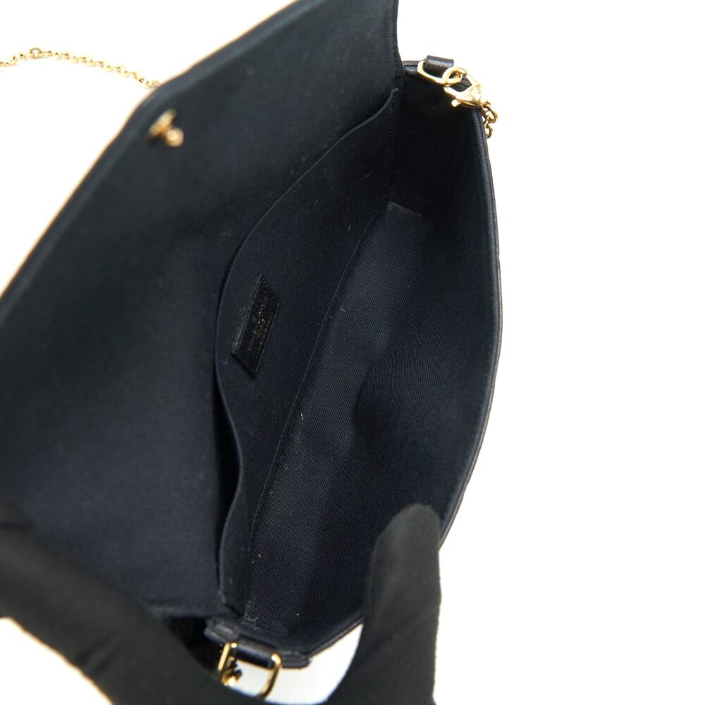 AAA Replica Louis Vuitton LV FELICIE POCHETTE MONOGRAM EMPREINTE LEATHER BLACK