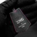 AAA Replica Louis Vuitton LV LOCKME BUCKET BAG CALFSKIN BLACK/PINK SHW