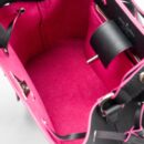 AAA Replica Louis Vuitton LV LOCKME BUCKET BAG CALFSKIN BLACK/PINK SHW