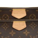 AAA Replica Louis Vuitton LV MULTI POCHETTE KAHKI STRAP MONOGRAM GHW