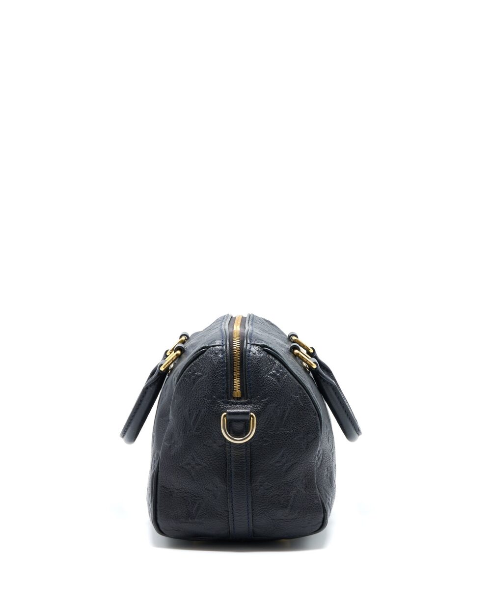 AAA Replica Louis Vuitton LV SPEEDY 25 MONOGRAM EMPREINTE BLACK GHW