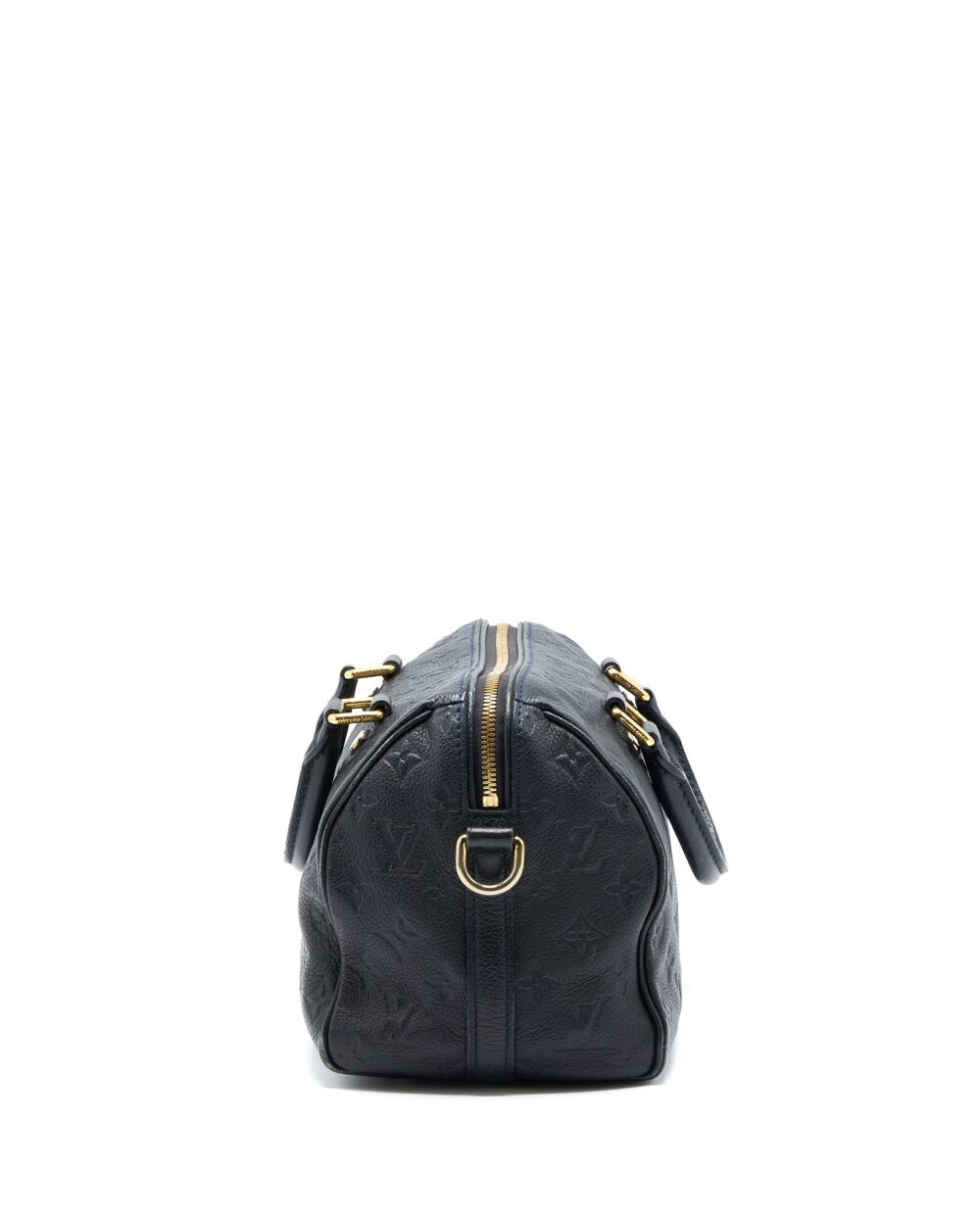 AAA Replica Louis Vuitton LV SPEEDY 25 MONOGRAM EMPREINTE BLACK GHW