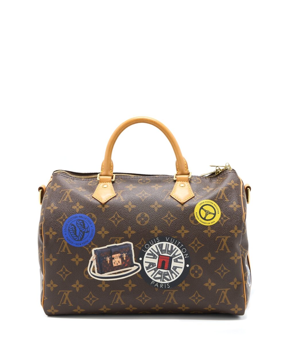 AAA Replica Louis Vuitton LV SPEEDY 30 LIMITED EDITION MONOGRAM CANVAS GHW