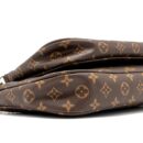 AAA Replica Louis Vuitton LV MULTI POCHETTE MONOGRAM CANVAS KHAKI STRAP GHW