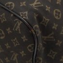 AAA Replica Louis Vuitton LV NEVERFULL MM MONOGRAM FABRIC DARK BROWN GHW