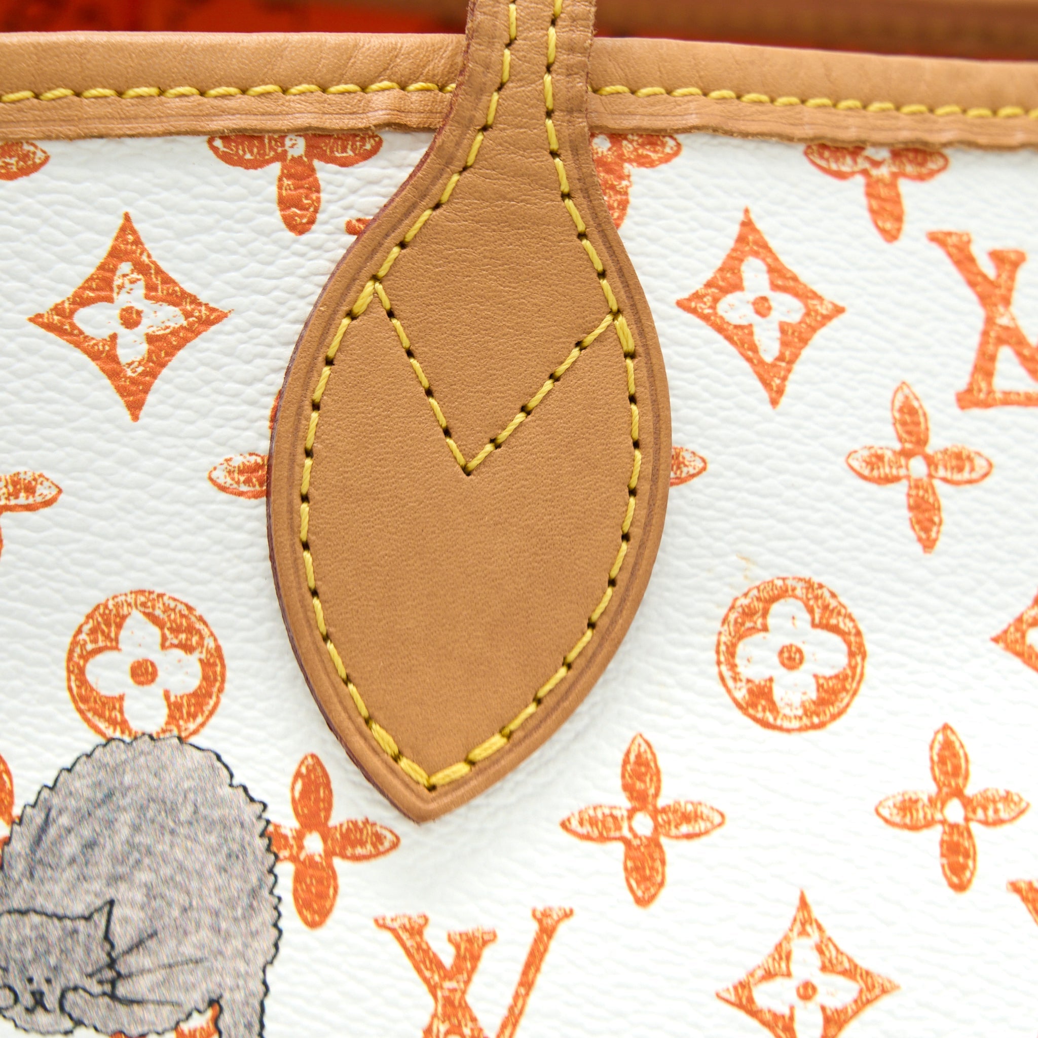 AAA Replica Louis Vuitton LV GRACE CODDINGTON CATOGRAM NEVERFULL MM CANVAS GHW