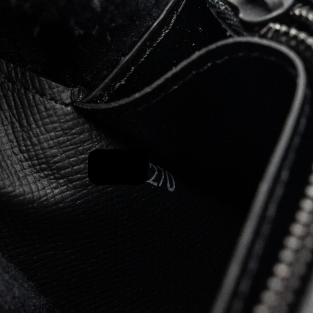 AAA Replica Louis Vuitton LV X NIGO BRAZZA LONG WALLET LIMITED EDITION GIANT DAMIER EBENE COATED CANVAS BLACK HARDWARE