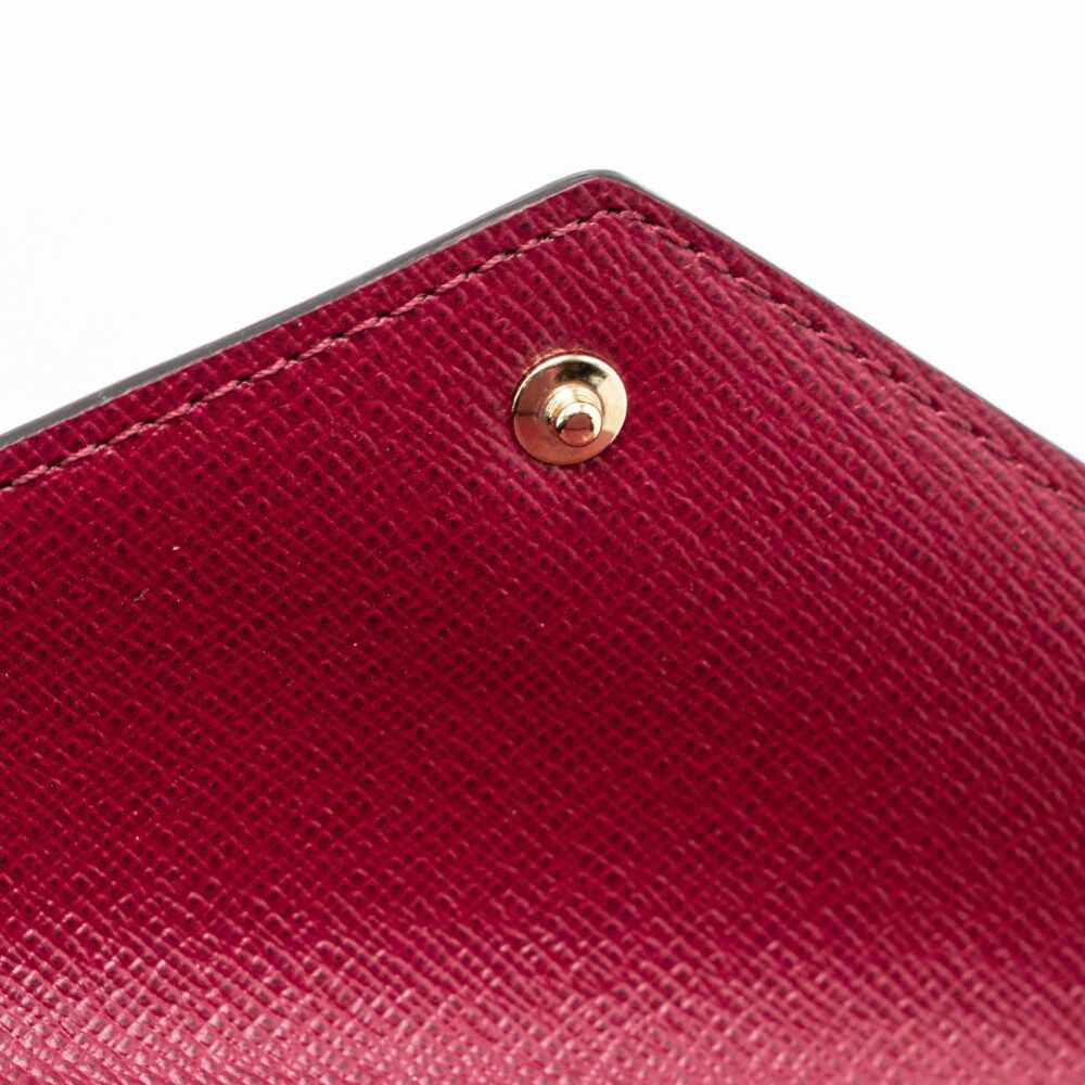 AAA Replica Louis Vuitton LV VICTORINE WALLET MONOGRAM CANVAS FUCHSIA GHW