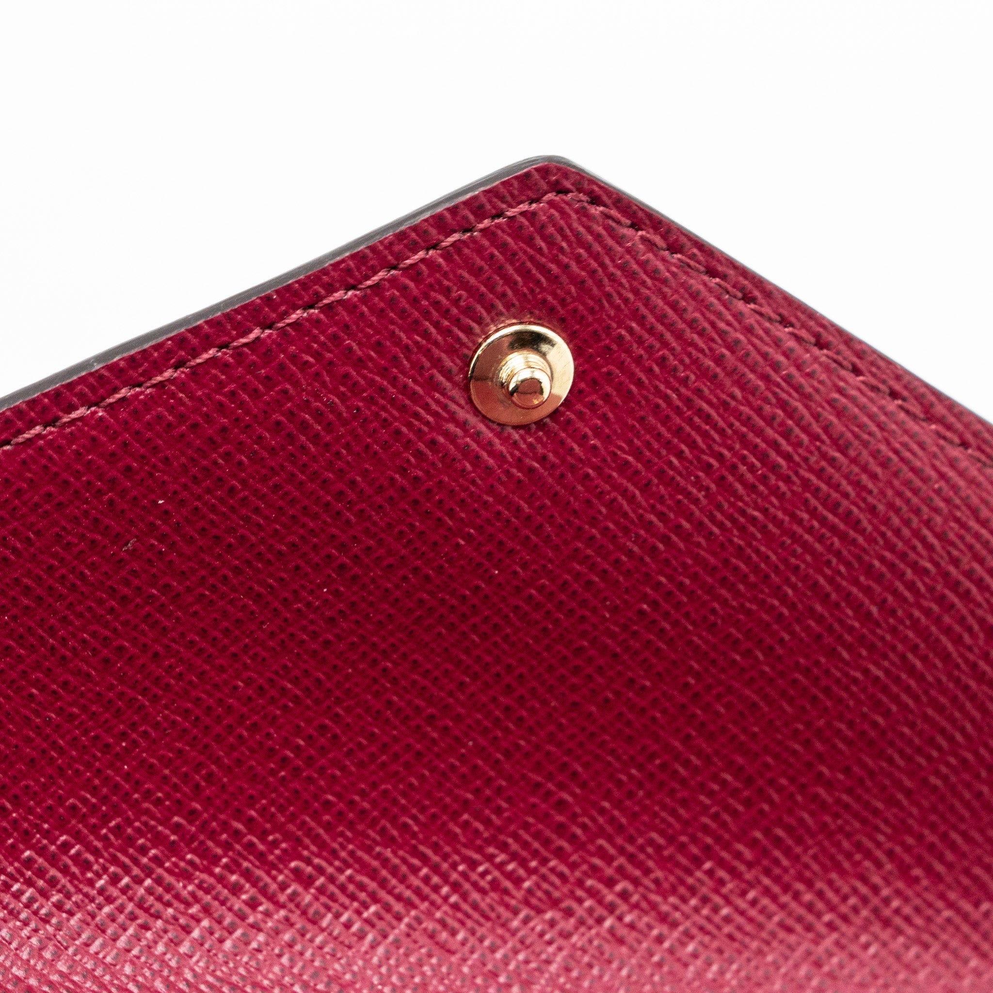 AAA Replica Louis Vuitton LV VICTORINE WALLET MONOGRAM CANVAS FUCHSIA GHW