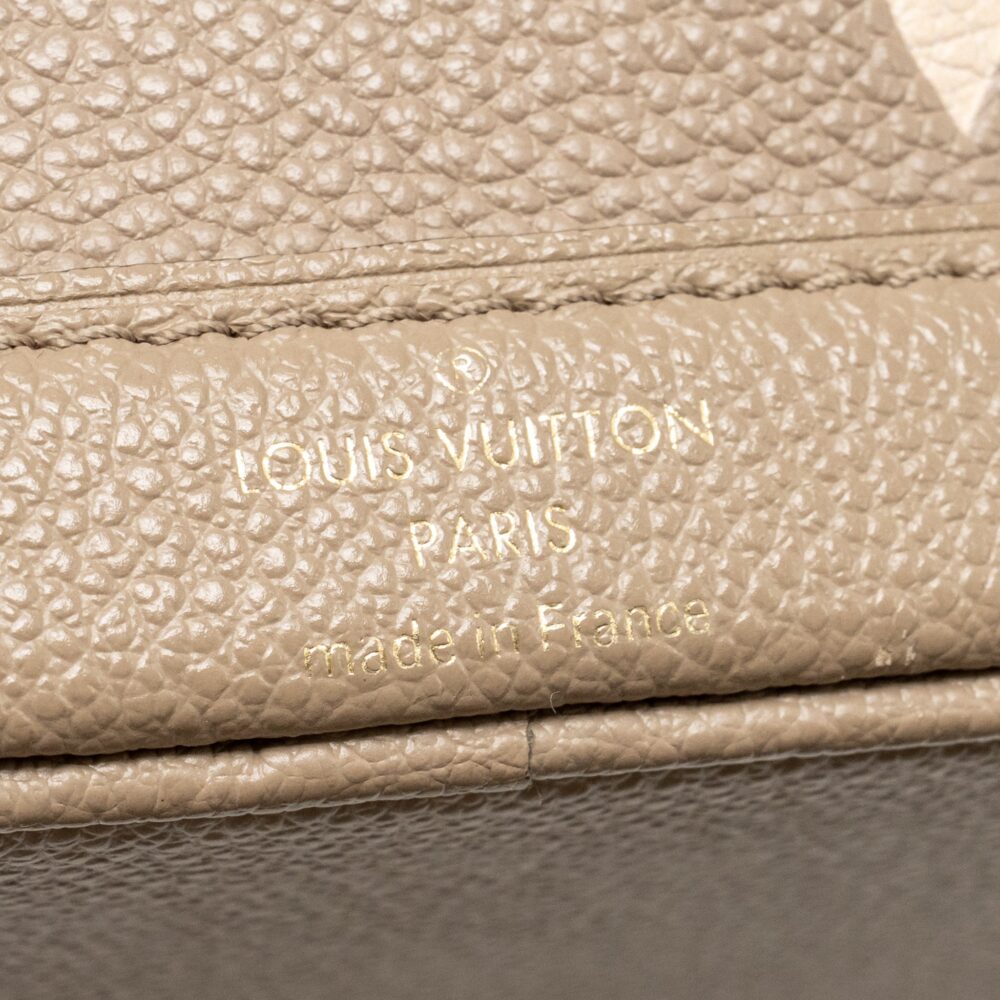 AAA Replica Louis Vuitton LV NANO NOE MONOGRAM EMPREINTE CALFSKIN LEATHER GREY GHW