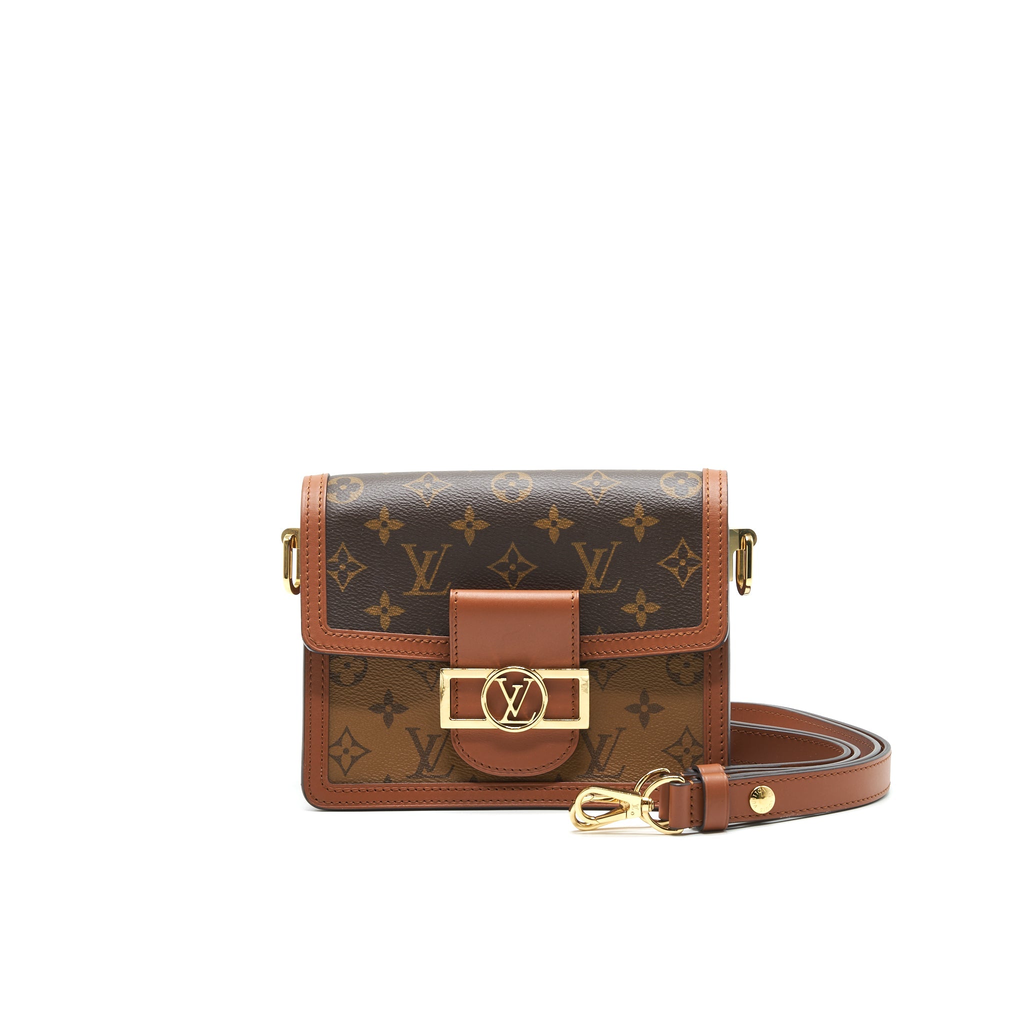 AAA Replica Louis Vuitton LV MINI DAUPHINE MONOGRAM CANVAS