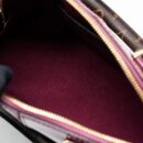 AAA Replica Louis Vuitton LV ALMA BB VERNI MIROIR PATENT DARK PINK GHW