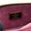 AAA Replica Louis Vuitton LV ALMA BB VERNI MIROIR PATENT DARK PINK GHW
