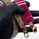 AAA Replica Louis Vuitton LV ALMA BB VERNI MIROIR PATENT DARK PINK GHW