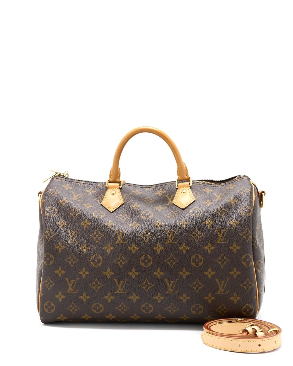 AAA Replica Louis Vuitton LV SPEEDY 35 MONOGRAM CANVAS GHW