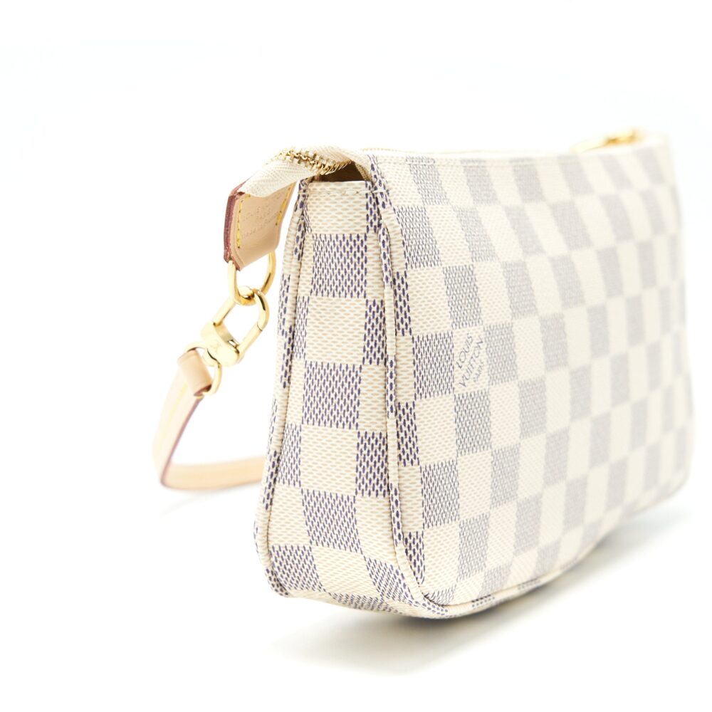AAA Replica Louis Vuitton LV POCHETTE ACCESSORIES DAMIER AZUR CANVAS
