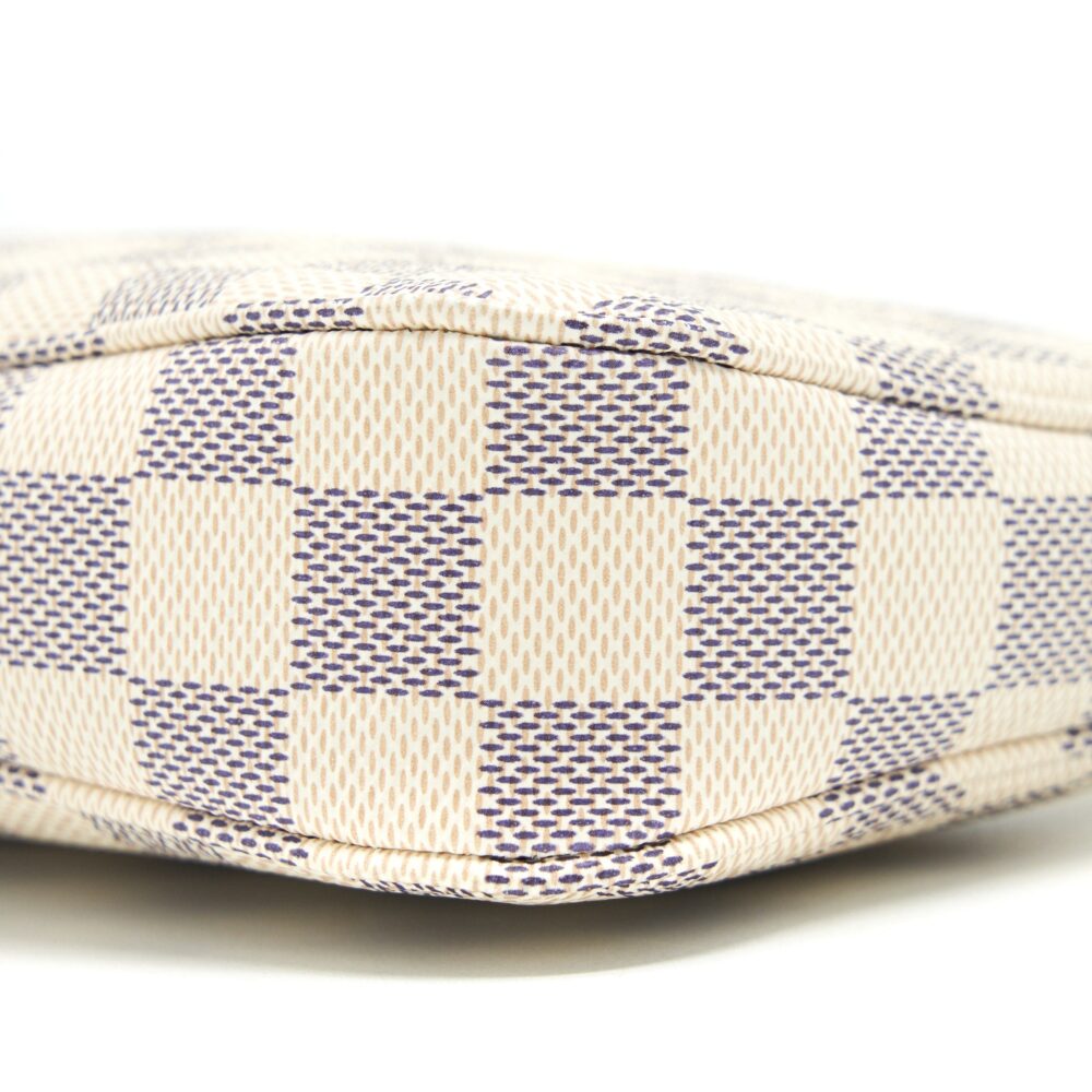 AAA Replica Louis Vuitton LV POCHETTE ACCESSORIES DAMIER AZUR CANVAS
