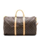 AAA Replica Louis Vuitton LV KEEPALL BANDOULIRE 50 MONOGRAM CANVAS GHW