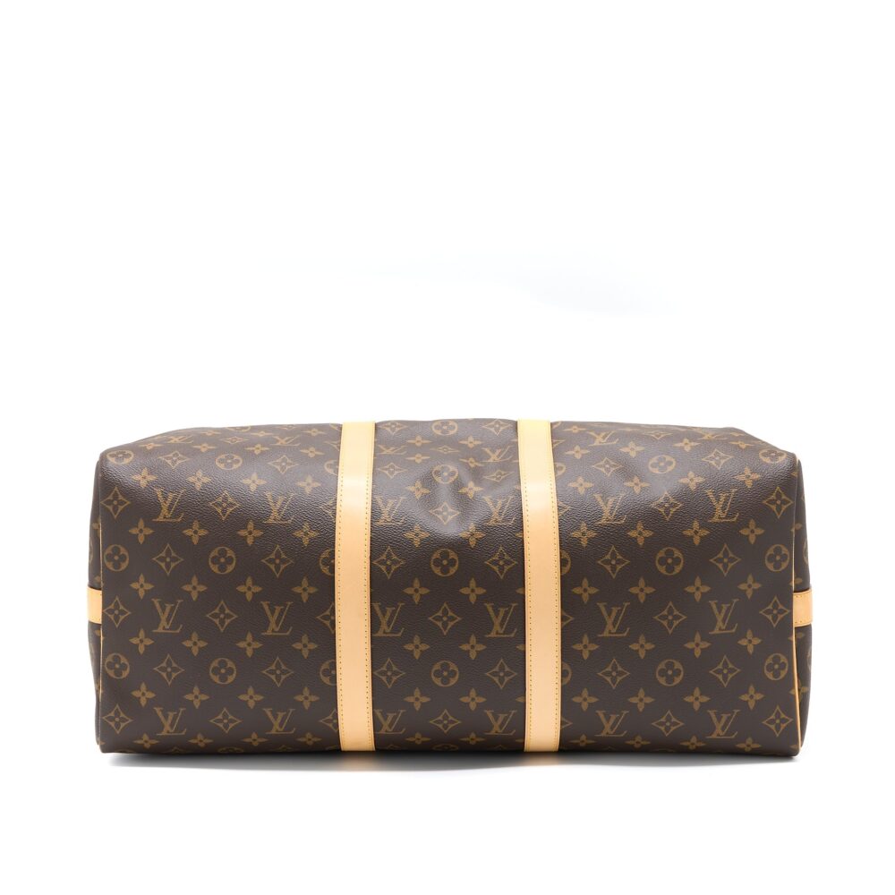 AAA Replica Louis Vuitton LV KEEPALL BANDOULIRE 50 MONOGRAM CANVAS GHW