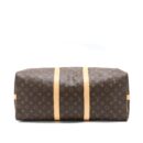 AAA Replica Louis Vuitton LV KEEPALL BANDOULIRE 50 MONOGRAM CANVAS GHW