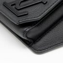 AAA Replica Louis Vuitton LV AEROGRAM TAKEOFF SLING BLACK GRAINED CALFSKIN BLACK HARDWARE