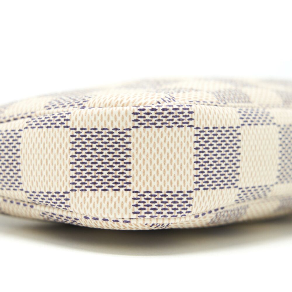AAA Replica Louis Vuitton LV MINI POCHETTE ACCESSORIES DAMIER AZUR CANVAS