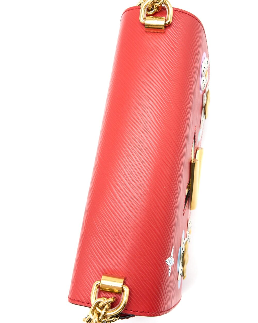 AAA Replica Louis Vuitton LV TWIST MM EPI RED GHW