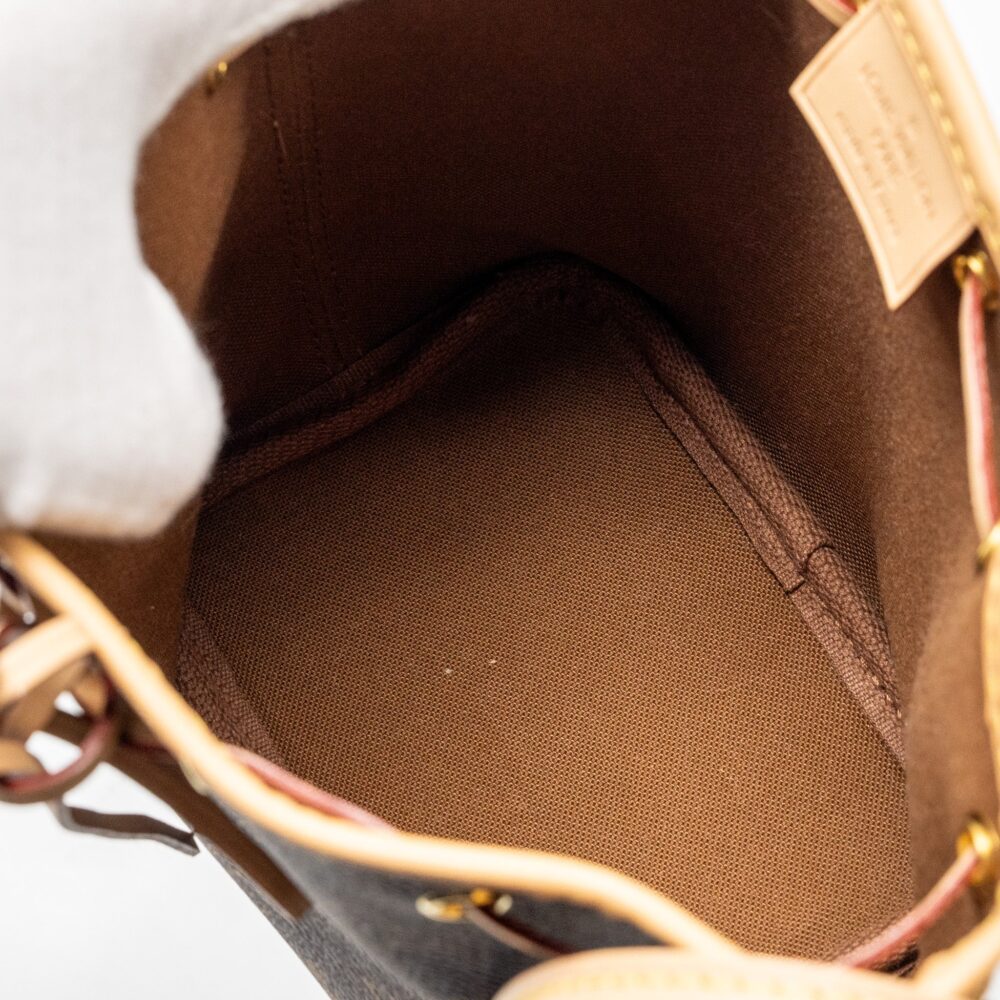 AAA Replica Louis Vuitton LV NANO NOE MONOGRAM CANVAS GHW