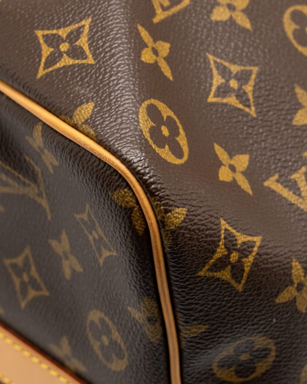 AAA Replica Louis Vuitton LV KEEPALL 50 BANDOULIRE MONOGRAM CANVAS GHW
