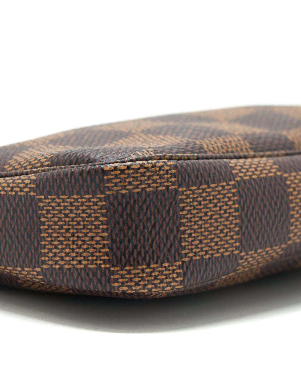 AAA Replica Louis Vuitton LV MINI POCHETTE ACCESSORIES DAMIER EBENE CANVAS
