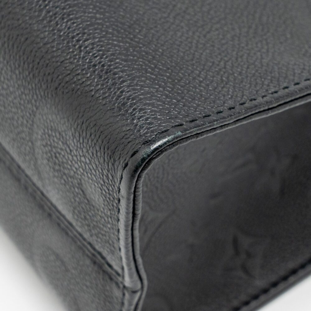 AAA Replica Louis Vuitton LV ONTHEGO PM MONOGRAM EMPREINTE LEATHER BLACK GHW
