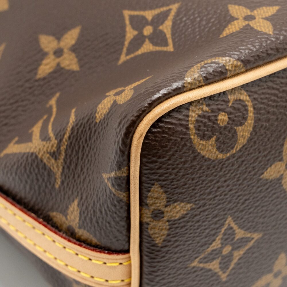 AAA Replica Louis Vuitton LV NANO NOE MONOGRAM CANVAS GHW