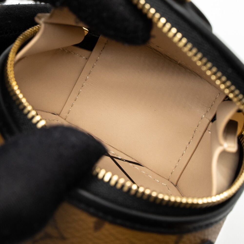 AAA Replica Louis Vuitton LV BOITE CHAPEAU NECKLACE/MINI CHAIN BAG MONOGRAM REVERSE CANVAS GHW