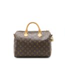 AAA Replica Louis Vuitton LV SPEEDY BANDOULIERE 30 MONOGRAM CANVAS GHW
