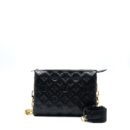 AAA Replica Louis Vuitton LV COUSSIN PM LAMBSKIN BLACK GHW (NEW VERISON)