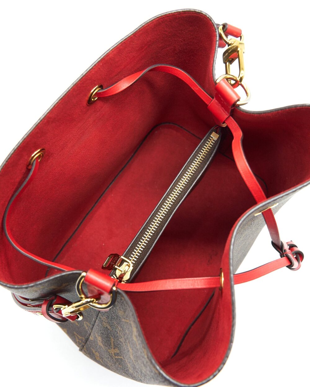 AAA Replica Louis Vuitton LV NEO NOE MONOGRAM CANVAS RED