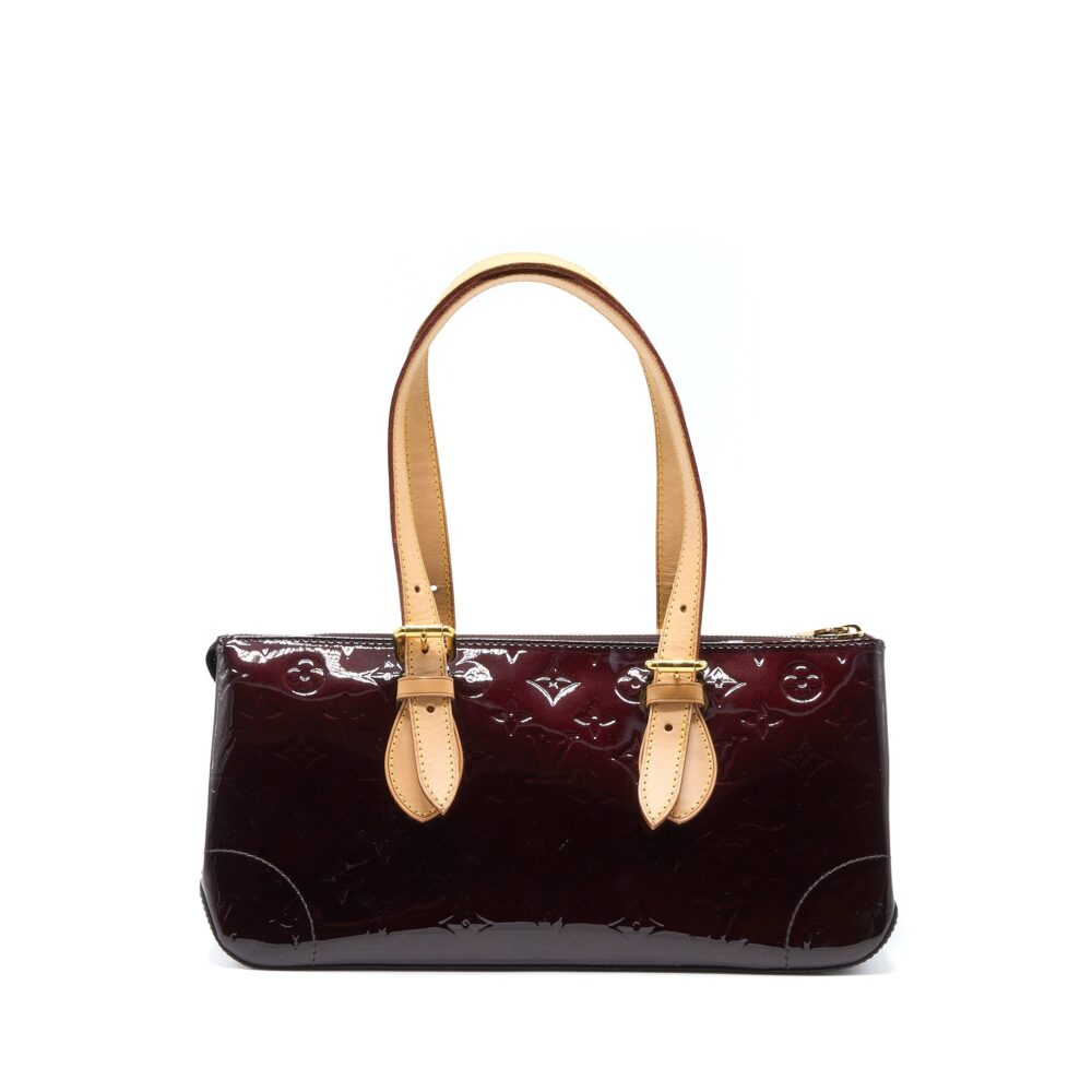 AAA Replica Louis Vuitton LV ROSEWOOD AVENUE VERNIS AMARANTE GHW