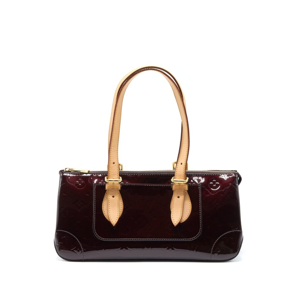 AAA Replica Louis Vuitton LV ROSEWOOD AVENUE VERNIS AMARANTE GHW