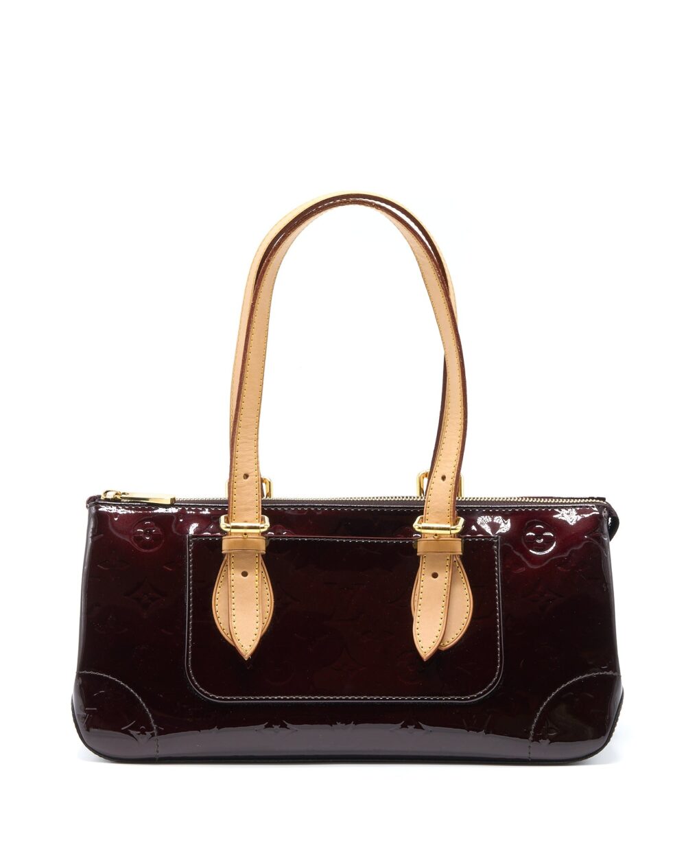 AAA Replica Louis Vuitton LV ROSEWOOD AVENUE VERNIS AMARANTE GHW